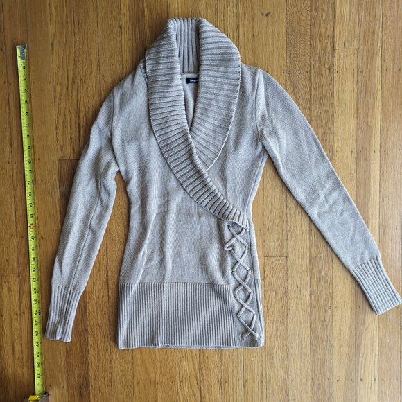 PATTY BOUTIK Tan Sweater - Picture 3 of 11